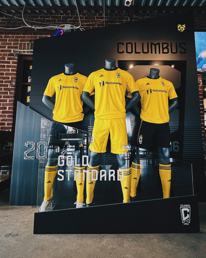 Columbus Crew Uniform Launch