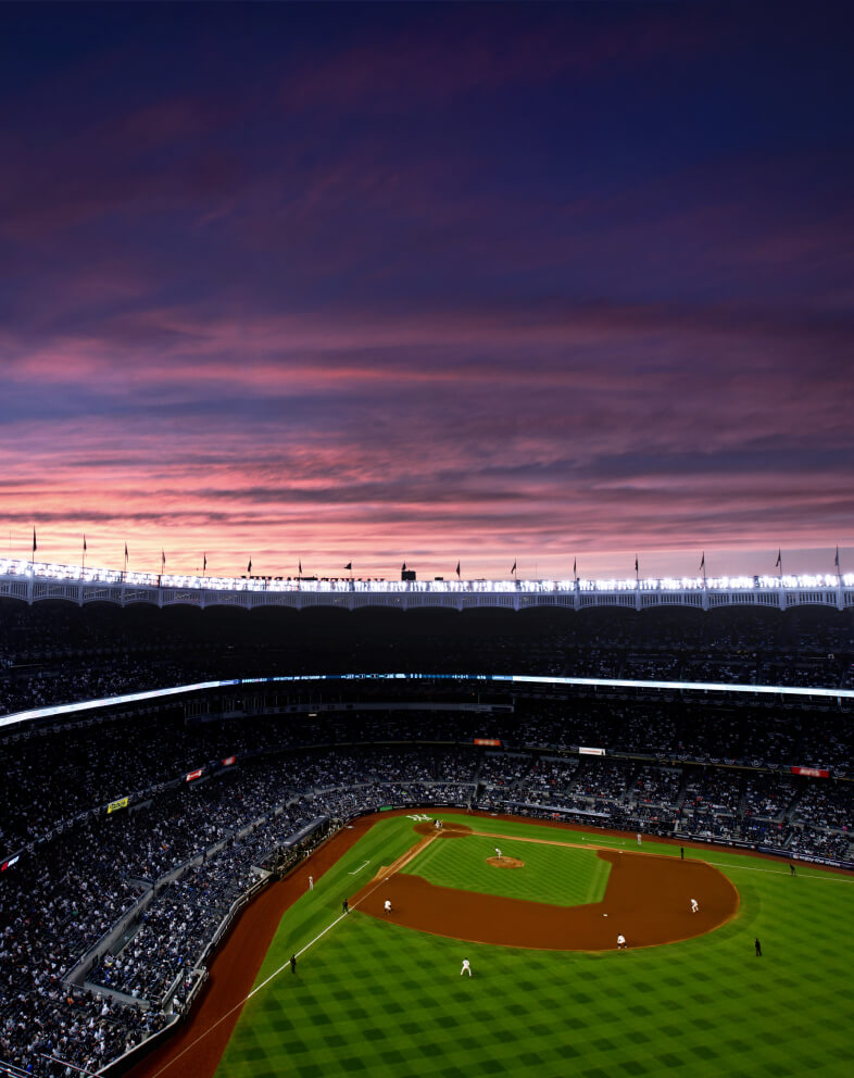 beautiful MLB baseball stadium