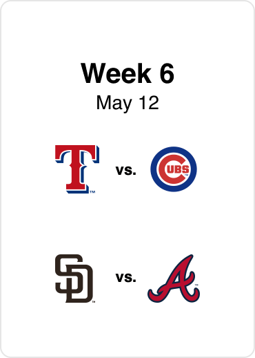 MLB Week 6