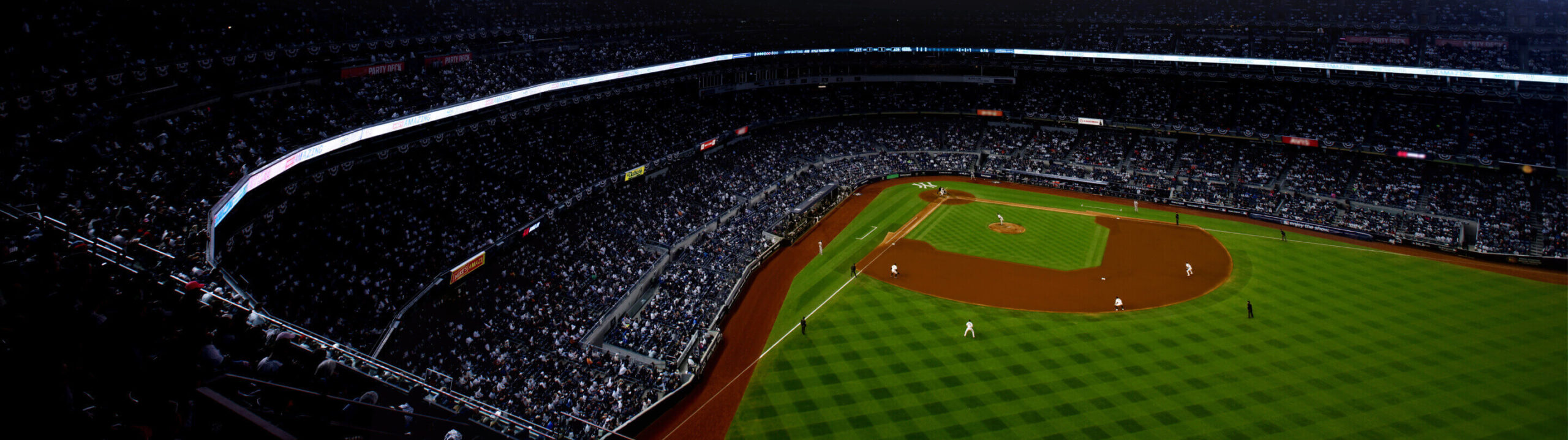 beautiful MLB baseball stadium