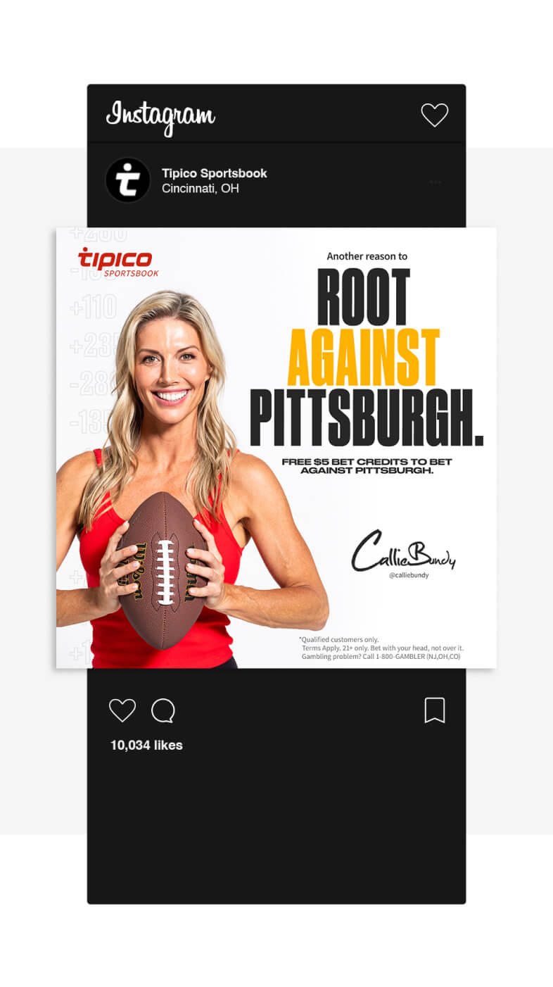 Root Against Pittsburgh Instagram banner